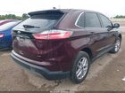 2024 Ford Edge Sel Maroon vin: 2FMPK4J96RBA37218