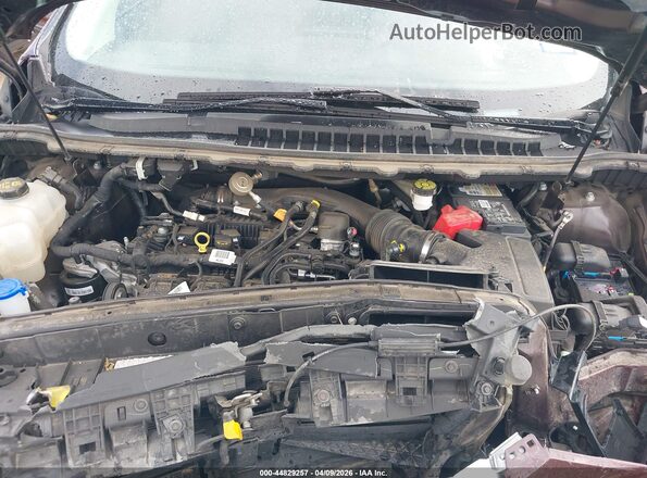 2FMPK4J96RBA37218 2024 FORD EDGE Maroon Widok z tyłu