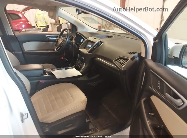 2FMPK4J97LBA62653 2020 FORD EDGE Белый Вид салона спереди