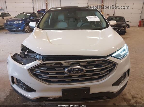 2FMPK4J97LBA62653 2020 FORD EDGE Белый Вид задней части салона