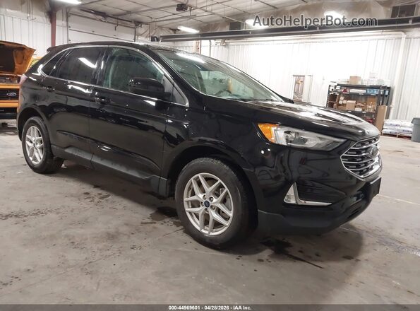 2FMPK4J97NBA01550 2022 FORD EDGE Black Delantero derecho