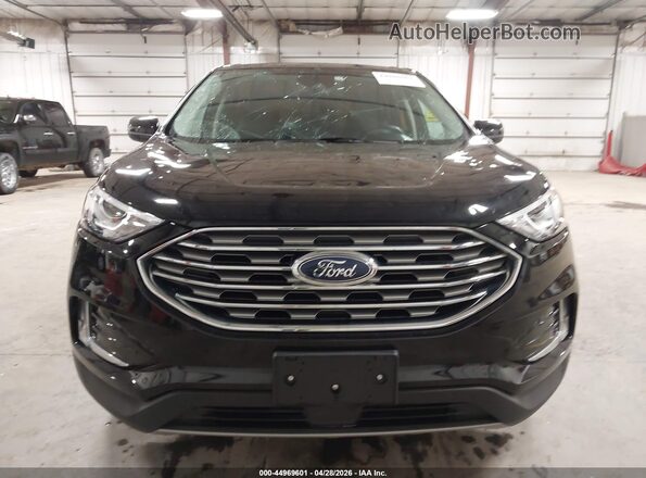 2FMPK4J97NBA01550 2022 FORD EDGE Black Vista del cuadro de instrumentos