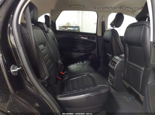 2FMPK4J97NBA01550 2022 FORD EDGE Black Vista de la etiqueta del VIN