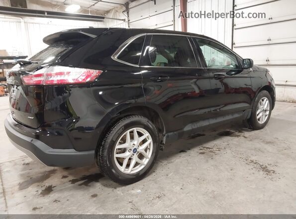 2FMPK4J97NBA01550 2022 FORD EDGE Black Trasero derecho