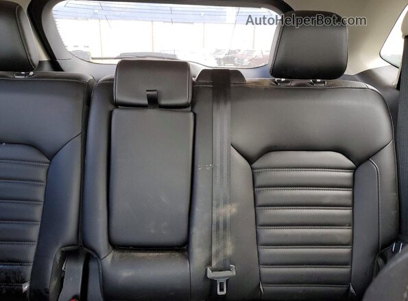 2FMPK4J97NBA17103 2022 FORD EDGE Gray Vista de los asientos traseros