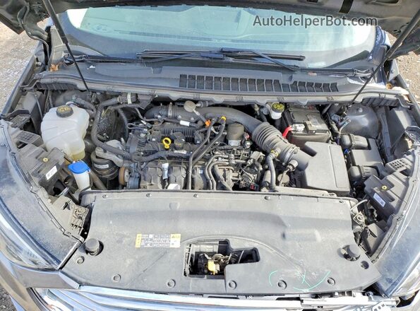 2FMPK4J97NBA17103 2022 FORD EDGE Gray Vista del compartimento del motor