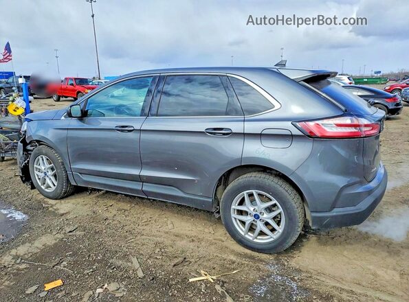 2FMPK4J97NBA17103 2022 FORD EDGE Gray Trasero izquierdo
