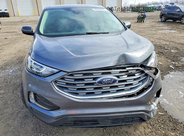 2FMPK4J97NBA17103 2022 FORD EDGE Gray Vista frontal