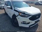 2022 Ford Edge St-line White vin: 2FMPK4J97NBA19613