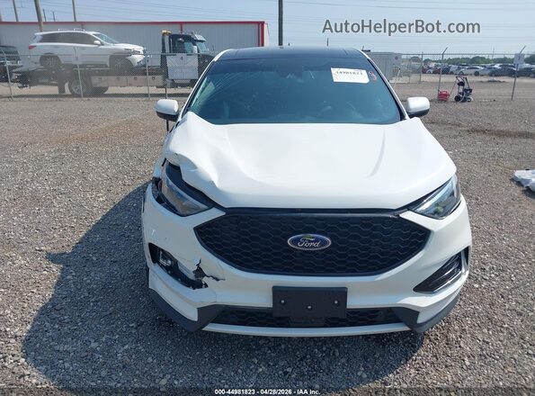 2FMPK4J97NBA19613 2022 FORD EDGE White Vista interior trasera