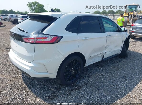 2FMPK4J97NBA19613 2022 FORD EDGE White Trasero derecho