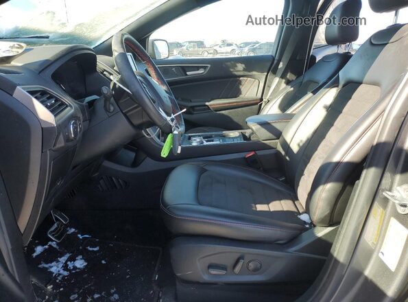2FMPK4J97NBA81223 2022 FORD EDGE Gray Вид салону спереду