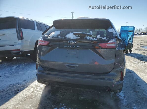 2FMPK4J97NBA81223 2022 FORD EDGE Gray Вид ззаду