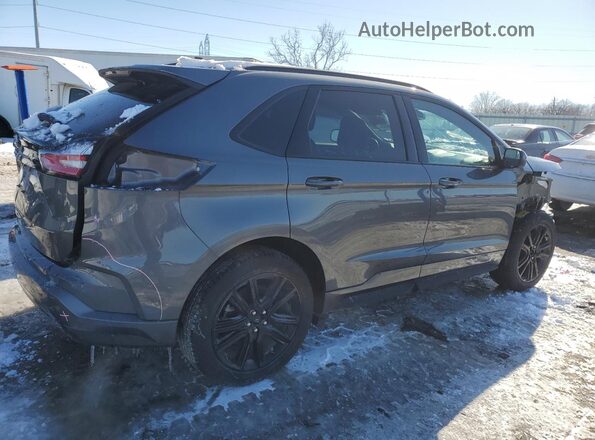 2FMPK4J97NBA81223 2022 FORD EDGE Gray Задня права чверть