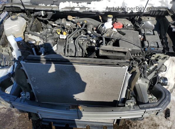 2FMPK4J97NBA81223 2022 FORD EDGE Gray Вид підкапотного простору