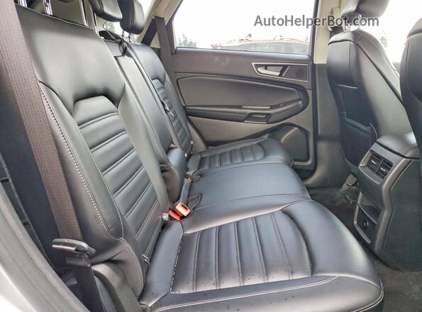 2FMPK4J97PBA36513 2023 FORD EDGE Серебряный Вид задней части салона