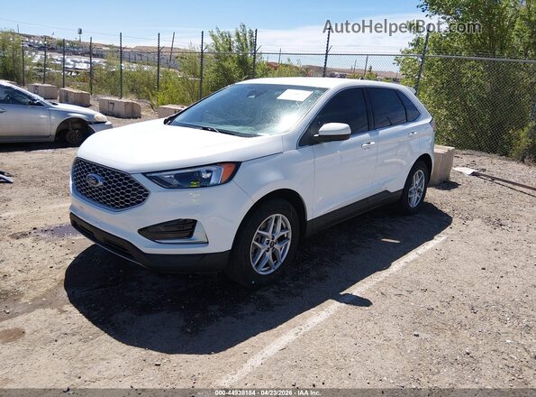 2FMPK4J97PBA57510 2023 FORD EDGE Белый Передняя левая четверть
