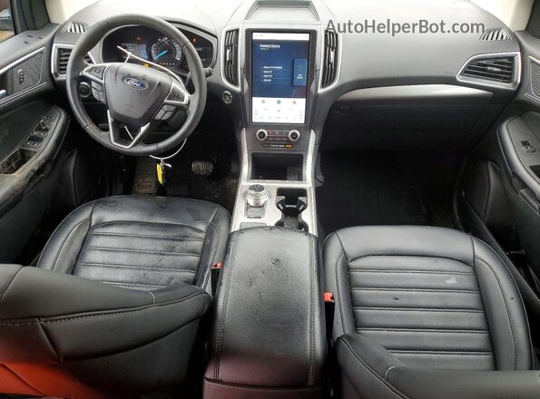 2FMPK4J97RBA61494 2024 FORD EDGE Red წინა პანელის ხედი