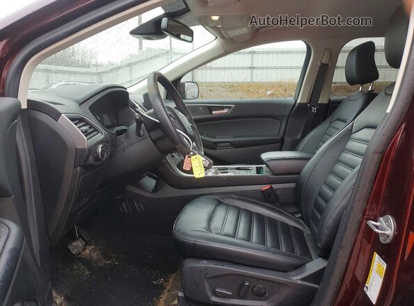 2FMPK4J97RBA61494 2024 FORD EDGE Red წინა სალონის ხედი