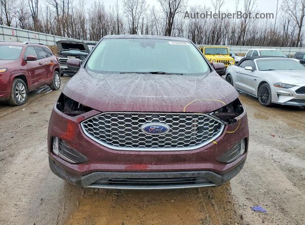 2FMPK4J97RBA61494 2024 FORD EDGE Red წინა ხედი