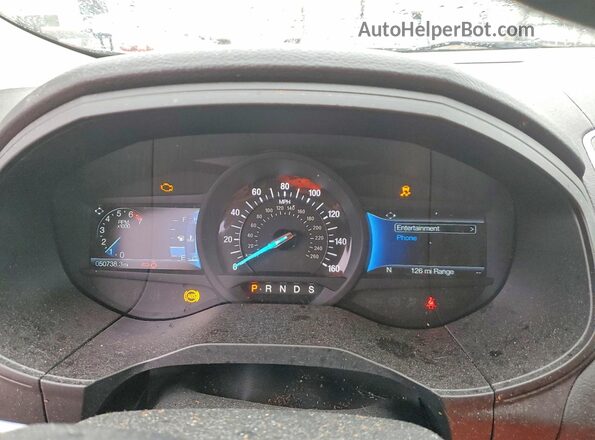 2FMPK4J97RBA61494 2024 FORD EDGE Red ხელსაწყოთა პანელის ხედი