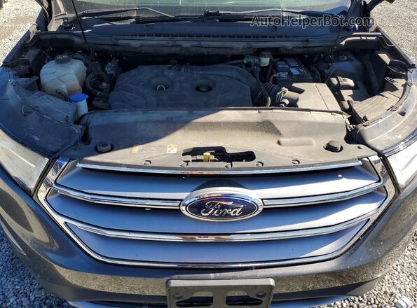 2FMPK4J98GBC29530 2016 FORD EDGE Charcoal Widok komory silnika