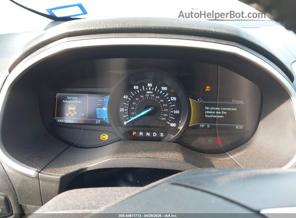 2FMPK4J98KBC48474 2019 FORD EDGE Серебряный Вид задних сидений