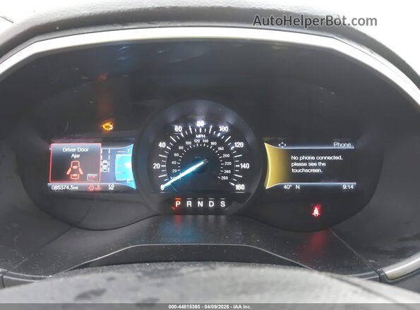 2FMPK4J98LBA18998 2020 FORD EDGE Gray Widok tylnych siedzeń