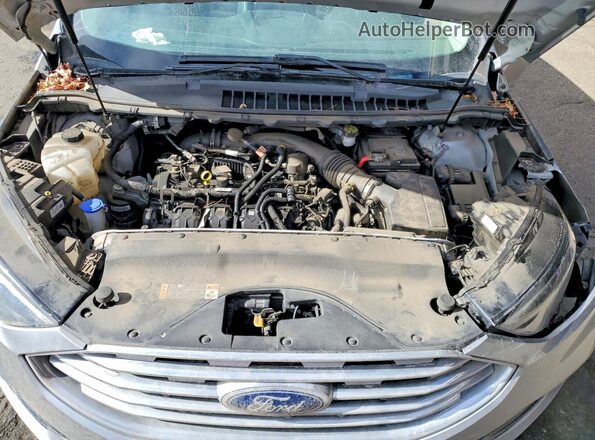 2FMPK4J98MBA21949 2021 FORD EDGE Silver Вид задньої частини салону