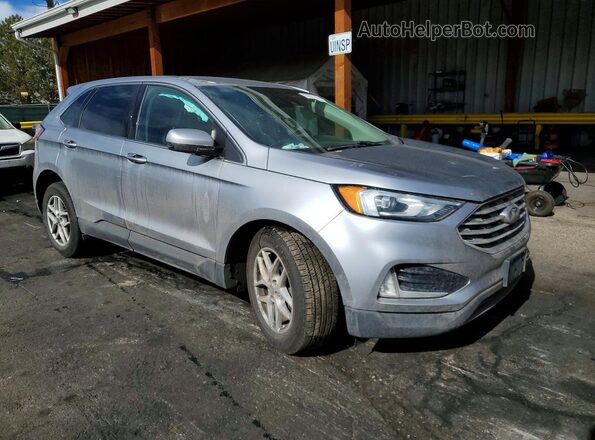 2FMPK4J98MBA21949 2021 FORD EDGE Silver Передня права чверть