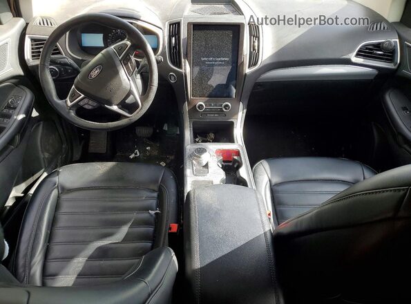 2FMPK4J98MBA21949 2021 FORD EDGE Silver Вид панелі приладів