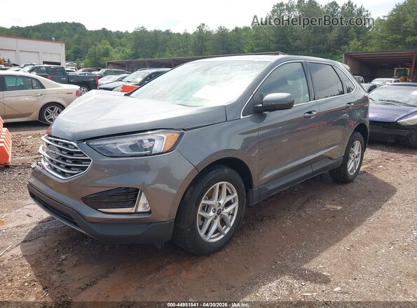 2FMPK4J98NBA80503 2022 FORD EDGE Gray Przód lewy