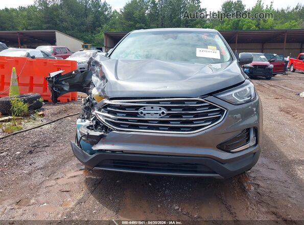 2FMPK4J98NBA80503 2022 FORD EDGE Gray Widok wnętrza z tyłu