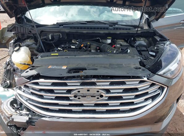 2FMPK4J98NBA80503 2022 FORD EDGE Gray Widok z tyłu