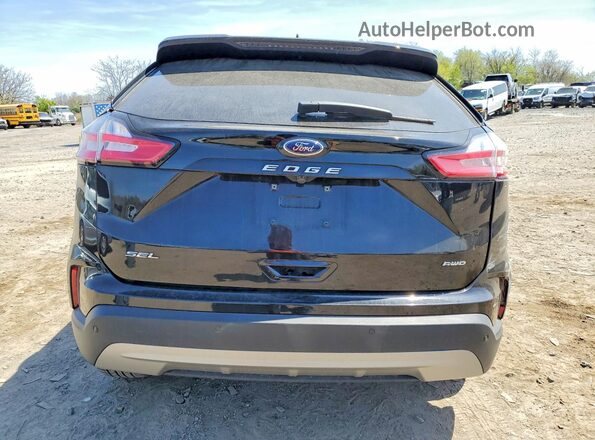 2FMPK4J98PBA20238 2023 FORD EDGE Черный Вид сзади