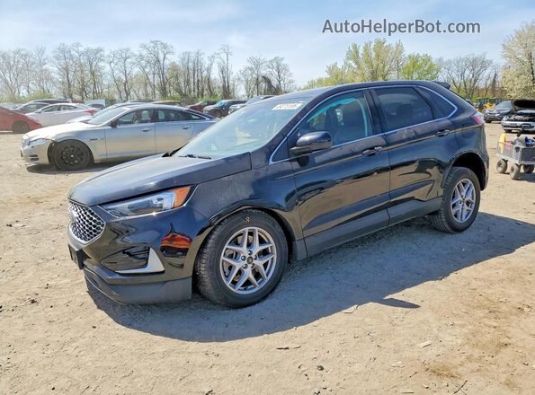 2FMPK4J98PBA20238 2023 FORD EDGE Черный Передняя левая четверть