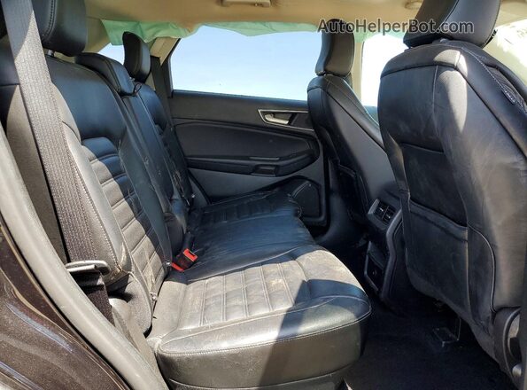 2FMPK4J98PBA20238 2023 FORD EDGE Черный Вид задней части салона