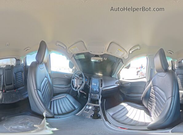 2FMPK4J98PBA20238 2023 FORD EDGE Черный Панорамный вид салона 360°