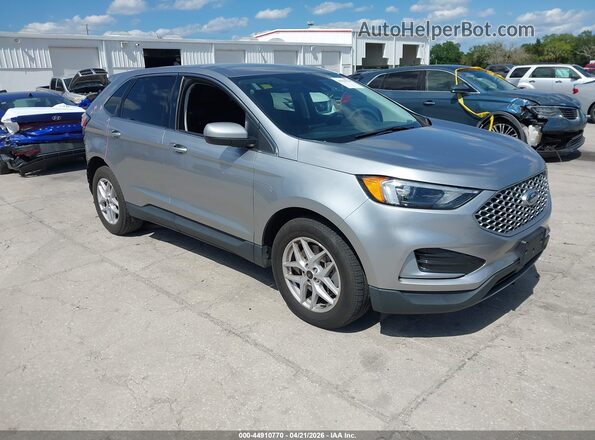 2FMPK4J98PBA21048 2023 FORD EDGE Серебряный Передняя правая четверть