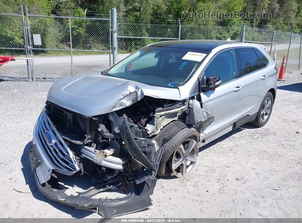 2FMPK4J99KBC46359 2019 FORD EDGE Silver Vista tres cuartos delantera izquierda