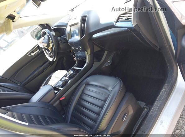 2FMPK4J99KBC46359 2019 FORD EDGE Silver Vista interior delantera