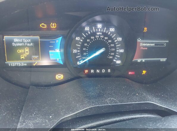 2FMPK4J99KBC46359 2019 FORD EDGE Silver Vista de los asientos traseros