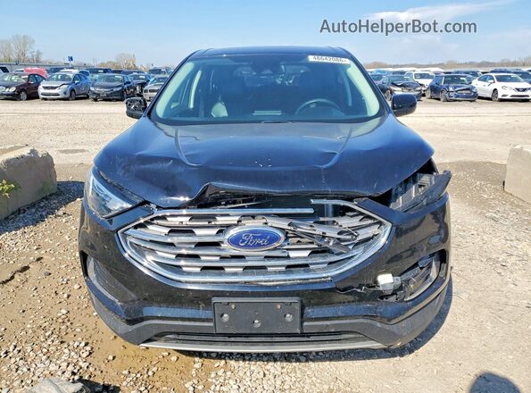 2FMPK4J99NBA61829 2022 FORD EDGE Black Вид спереду