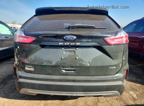 2FMPK4J99NBA68991 2022 FORD EDGE Gray Widok z tyłu