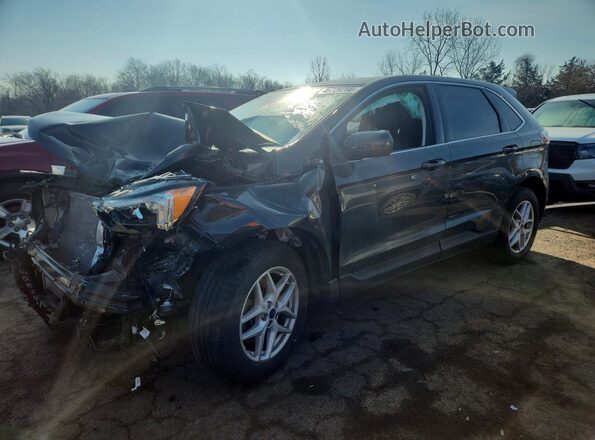 2FMPK4J99NBA68991 2022 FORD EDGE Gray Przód lewy