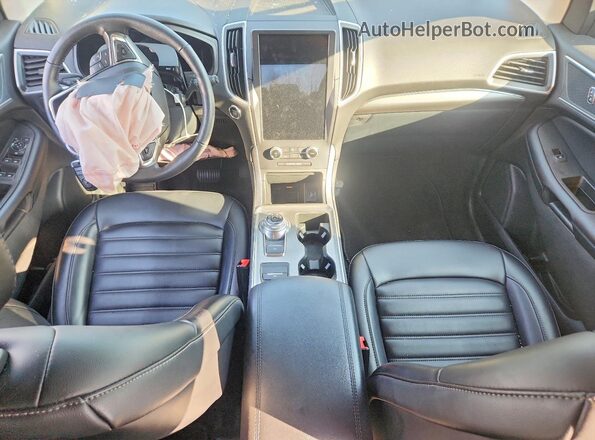 2FMPK4J99NBA68991 2022 FORD EDGE Gray Widok deski rozdzielczej