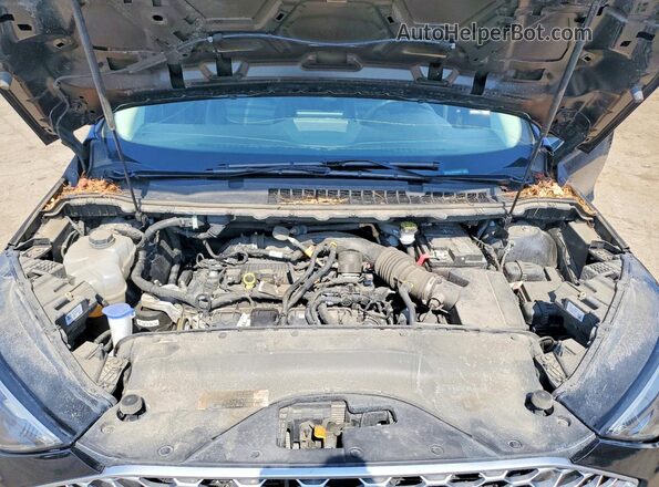 2FMPK4J99PBA06722 2023 FORD EDGE Черный Вид подкапотного пространства