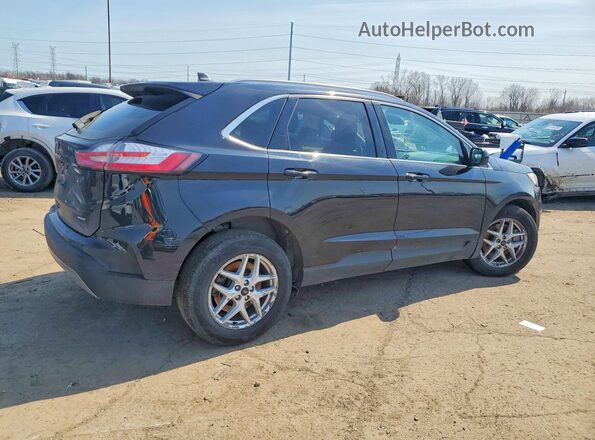 2FMPK4J99PBA06722 2023 FORD EDGE Черный Задняя правая четверть