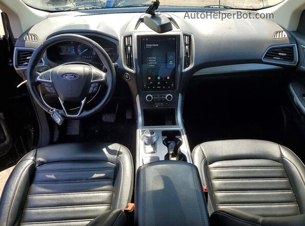 2FMPK4J99PBA06722 2023 FORD EDGE Черный Вид панели приборов