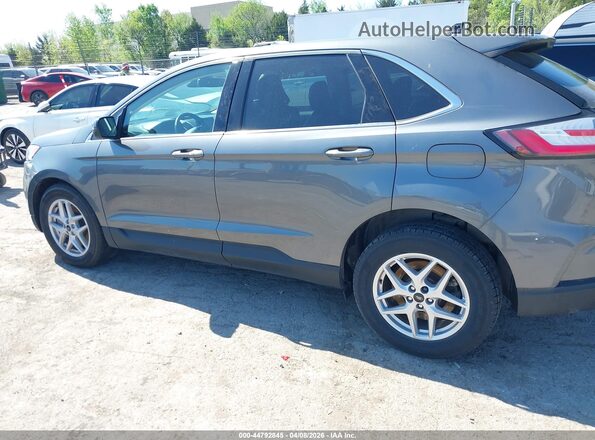 2FMPK4J99RBA47788 2024 FORD EDGE Gray Widok wnętrza 360 stopni